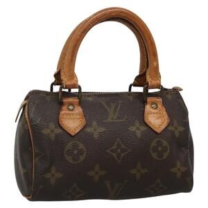 LOUIS VUITTON Monogram Mini Speedy Hand Bag M41534